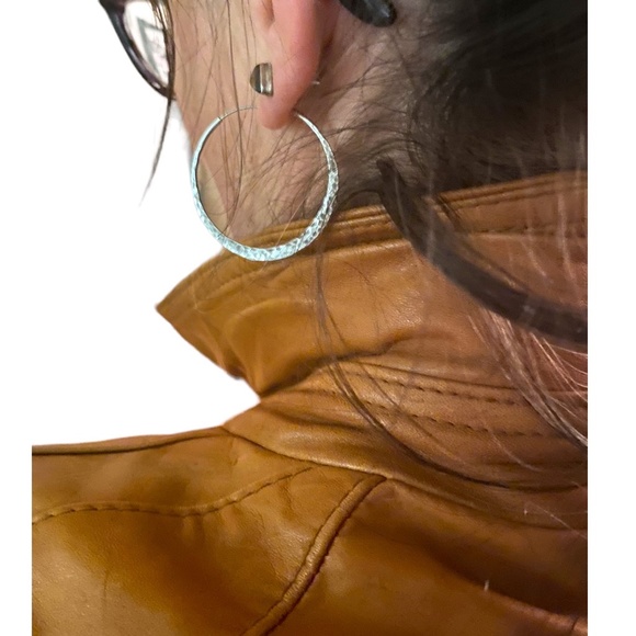 Vintage Leather bomber style jacket. EU38 - Picture 6 of 16